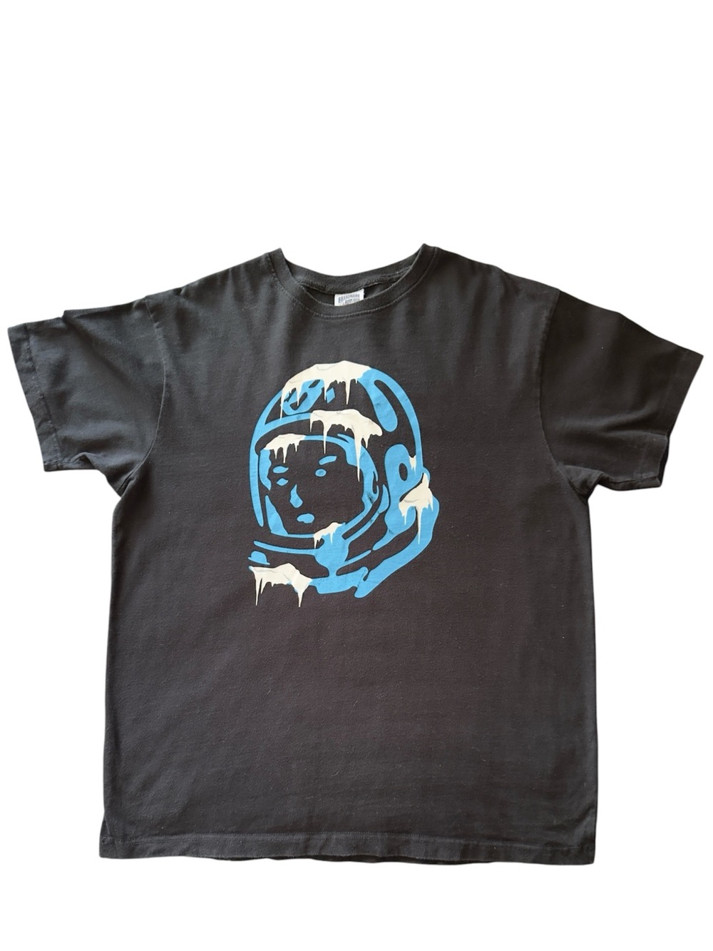 Billionaire Boys Club Black Tee with Blue & White Astronaut Graphic